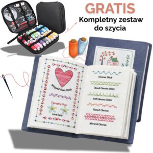 Szyciak - Książka ze ścięgami do haftu